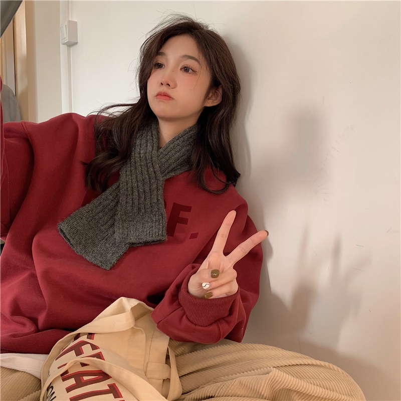 Áo Nỉ BASF Form Rộng Basic Phong Cách Hàn Quốc Mùa Đông Dễ Mặc Camstore | BigBuy360 - bigbuy360.vn