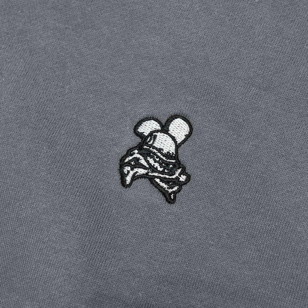 Áo Khoác Nỉ Bad Habits Boxy Halfzip Hoodie -Màu Cement - Local Brand Chính Hãng