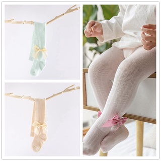 Quần tất lưới đính nơ chống muỗi nhiều màu sắc dành cho bé gái