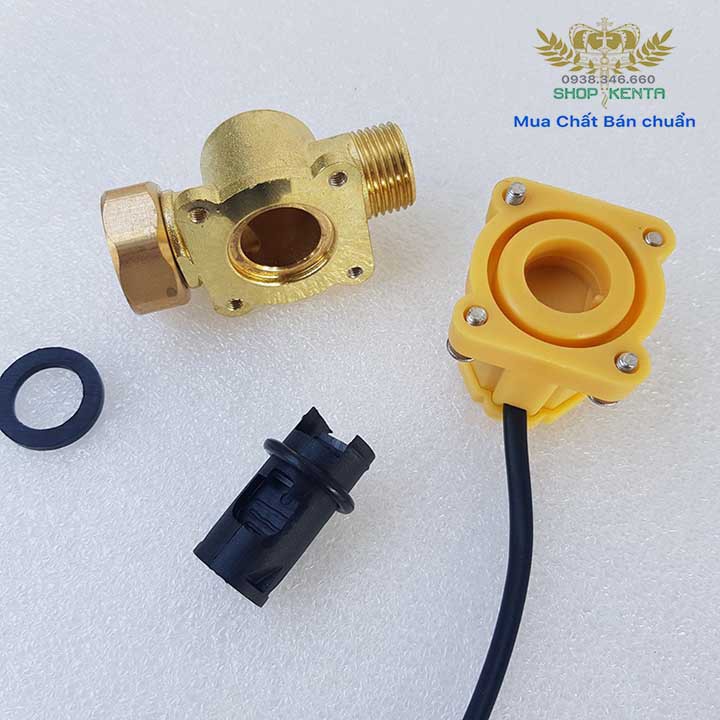 CÔNG TẮC CẢM BIẾN DÒNG CHẢY dùng cho máy bơm tăng áp - Công suất 150W - Phi ra 21mm, vào 27mm