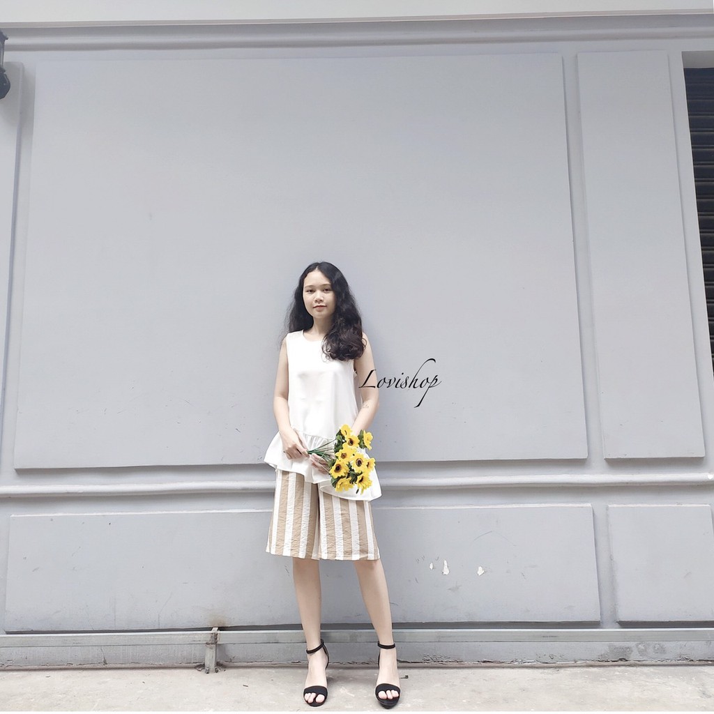 Aó kiểu trắng Lovi