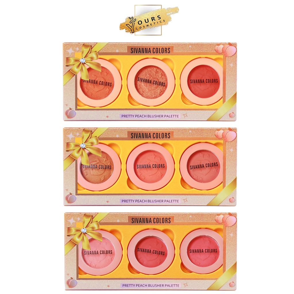 Phấn Má Hồng Sivanna Pretty Peach HF5049