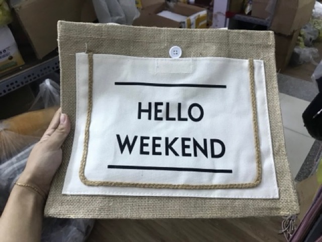 TÚI XÁCH CÓI HELLO WEEKEND SIÊU ĐẸP