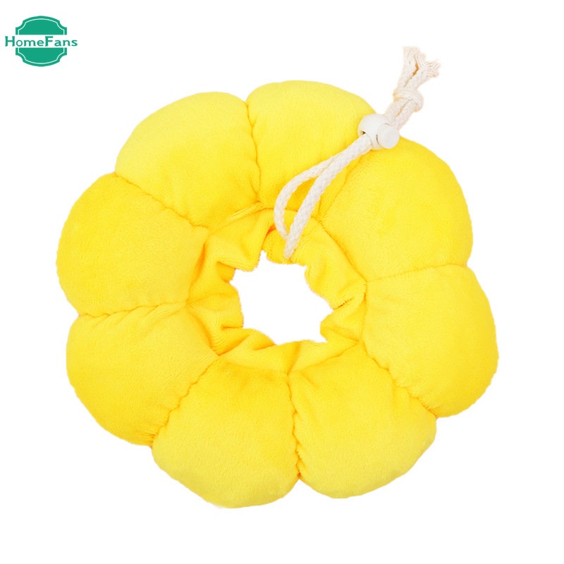 [HF] Vòng Đeo Cổ Elizabeth Bằng Cotton Mềm Mại Chống Liếm Cho Thú Cưng Chó Mèo