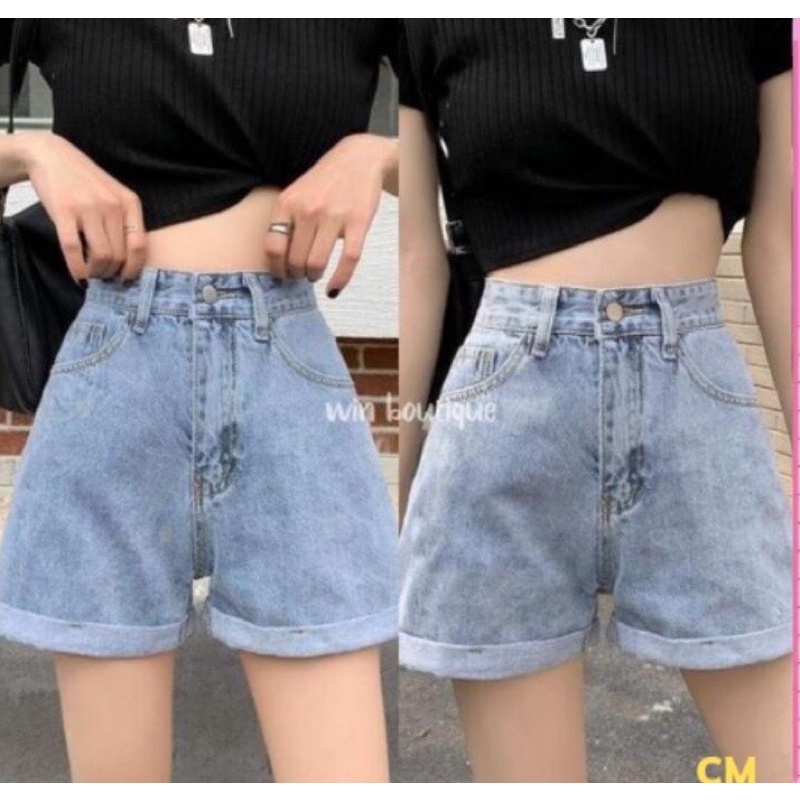 [Ảnh thật/Video]Quần sooc nữ sẵn gấu hàng đẹp chất lượng Quần đùi basic Hàn Quốc