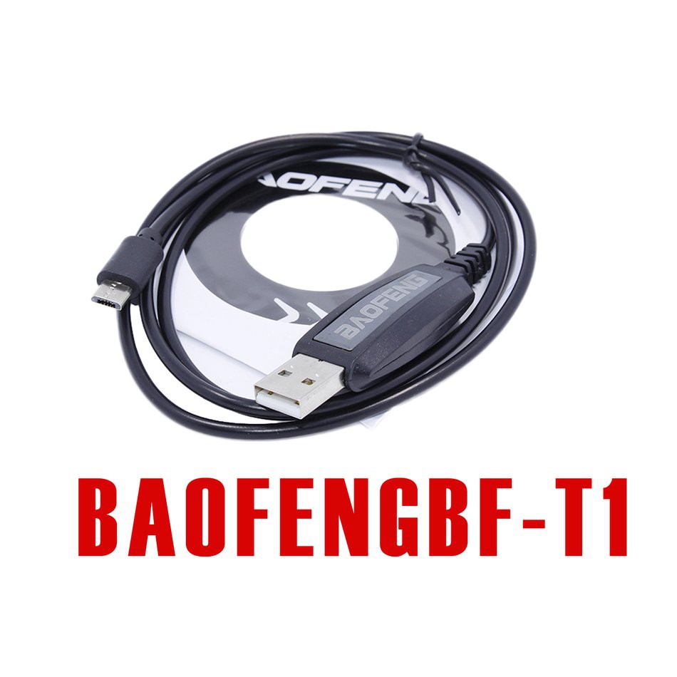 Cáp Lập Trình + Cd Phần Mềm Cho Bộ Đàm Baofeng Bf-T1