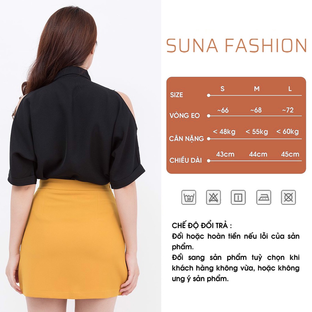 Chân váy chữ A lưng cao chất vải tuyết mưa mịn mát - CV06 | BigBuy360 - bigbuy360.vn