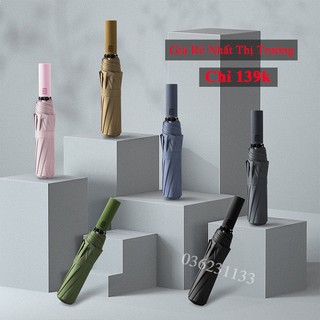 Ô Dù che mưa đi nắng tự động bật/ mở chống tia UV  chống thấm tuyệt đối chất liệu vải dù chống nhăn OCD01