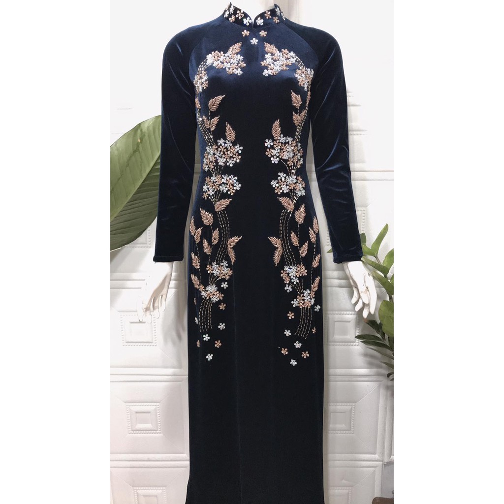 Đầm trung niên nữ thiết sang trọng cao cấp