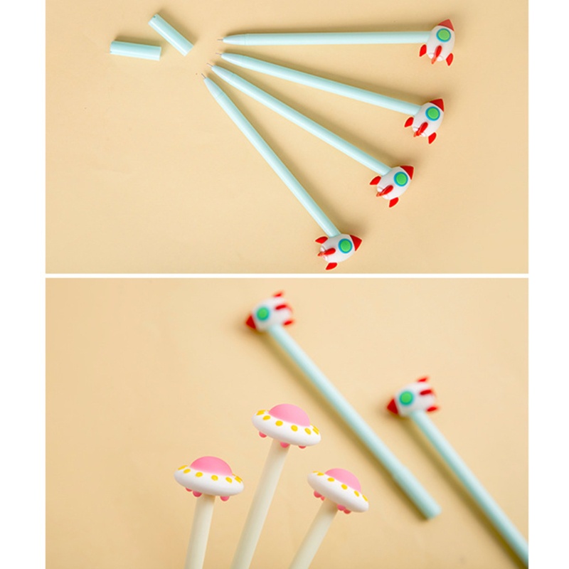 Set 2 Bút Mực Đen Kiểu Dáng Hoạt Hình Cho Học Sinh