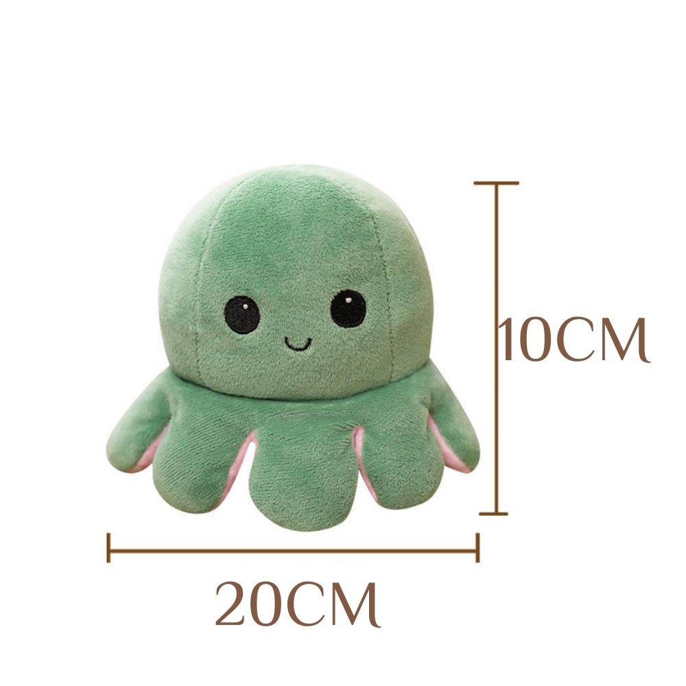 Bạch tuộc cảm xúc nhồi bông 20cm đáng yêu