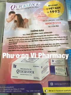 Que thử thai Quickstick