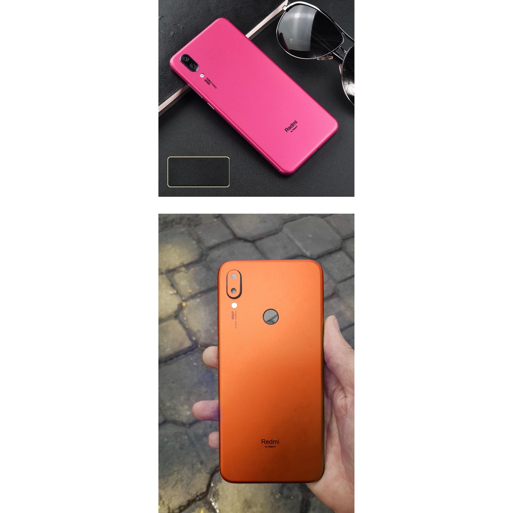 miếng dán skin xiaomi redmi 7 , xiaomi note 7 note , note 7 pro