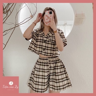 SET CARO VINTAGE 🌻 [Ảnh thật/video ảnh cận chất]