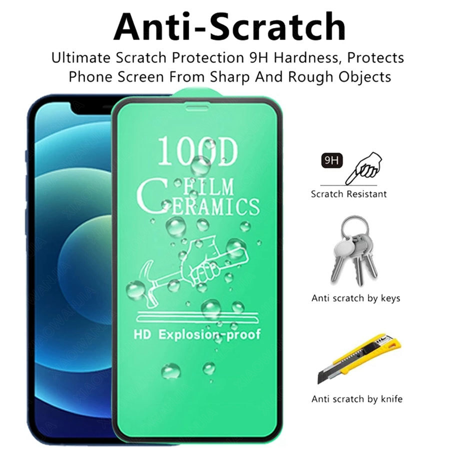 Miếng dán màn hình PET dẻo trong suốt chống trầy cho Samsung Galaxy S22 S21 Ultra S20 S10 S9 S8 Plus Note 20 10 9 8