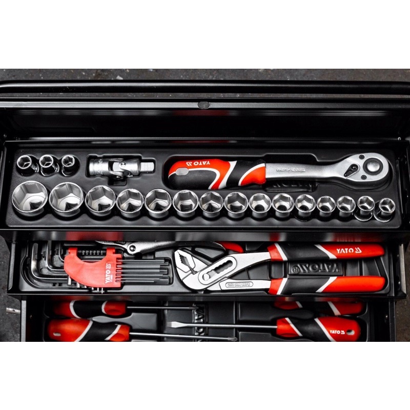 Bộ dụng cụ sửa chữa chuyên dụng YATO 64 chi tiết YT-38950