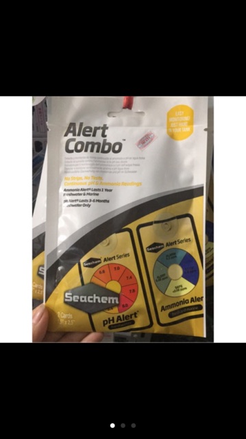 Seachem Combo Alert - Theo dõi nồng độ Amonia và PH trong hồ cá cảnh