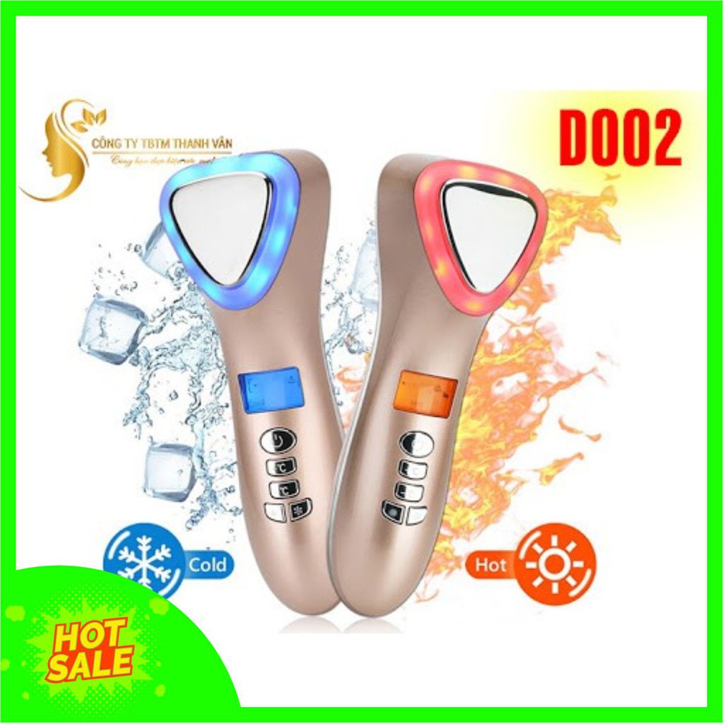 Búa Điện Di Nóng Lạnh, Máy Điện Di Kết Hợp Ánh Sáng Sinh Học D002