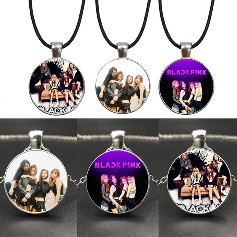 Dây chuyền phối mặt hình thành viên nhóm nhạc Blackpink