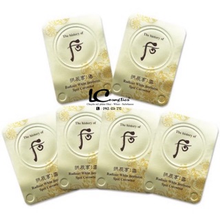 Viên Cao mờ Nám -giảm Vết Thâm Whoo Radiant White Intensive Spot Corrector