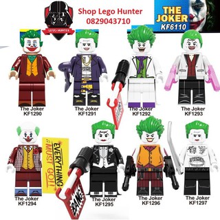 Xếp Hình minifigures DC Nhân vật phản diện Joker - gã hề ma quái KF 6110