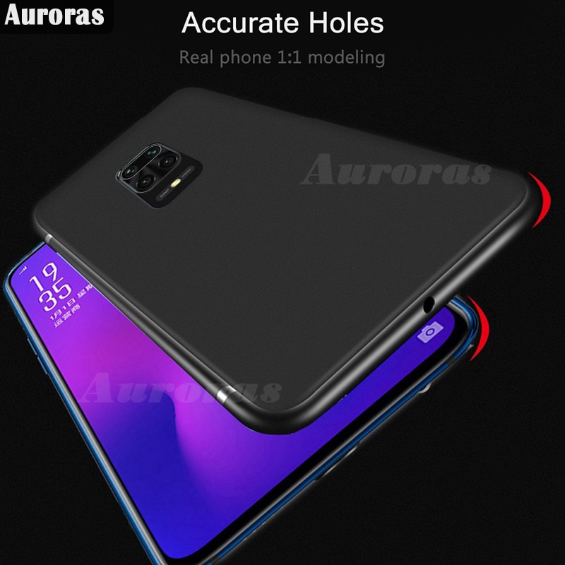Ốp điện thoại TPU cao su mềm chống sốc cho Xiaomi Redmi Note 9s Note 9 Pro Max