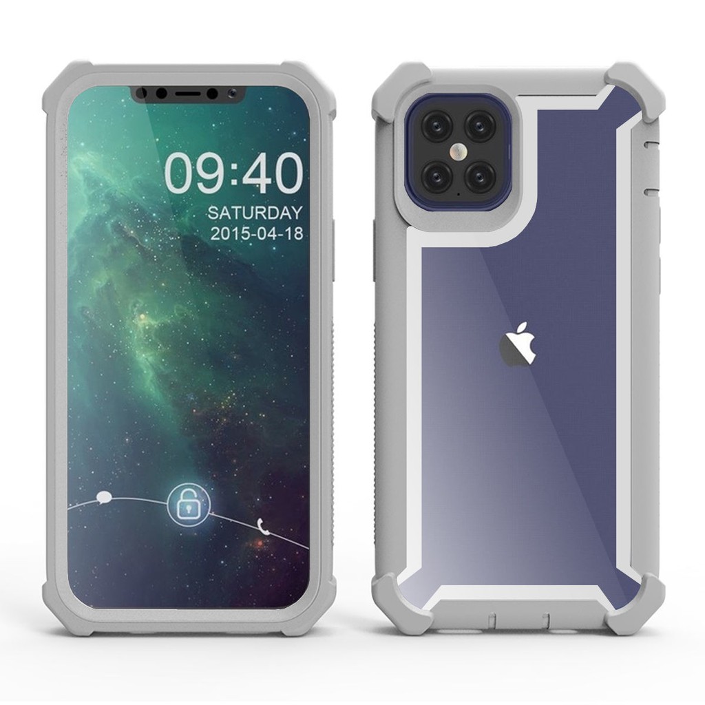 Ốp Lưng Chống Sốc Màu Sắc Tương Phản Cho Iphone 12 Pro Max 11 11pro X Xs Max 7p 8p | BigBuy360 - bigbuy360.vn