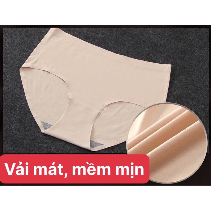 Quần Lót Nữ Đúc Su thun lạnh cao cấp không đường may mềm mại được chọn màu mẫu H03 | BigBuy360 - bigbuy360.vn