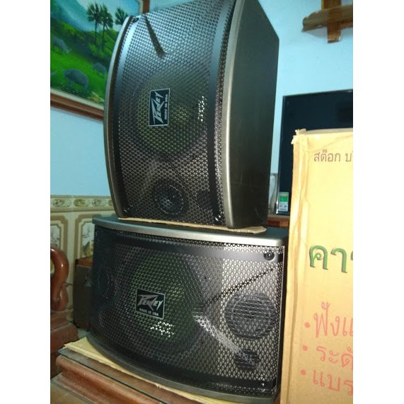 Loa Karaoke và nghe nhạc Peavey PV-471, Bas 25 cm, từ kép,Madein Thái Lan, Chất lượng hay, một đôi hai chiếc,12.5 kg chi