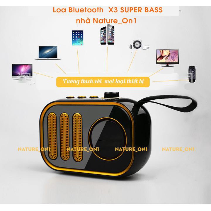 Loa bluetooth X36 Cao Cấp ⚡️𝐅𝐑𝐄𝐄 𝐒𝐇𝐈𝐏⚡️ Chất Lượng Âm Thanh Đỉnh Nhất  - Nhỏ Gọn, Kiểu Dáng Hiện Đại Trẻ Trung - 057