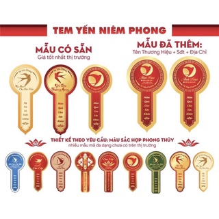 SET 90 TEM YẾN CHƯNG HỦ