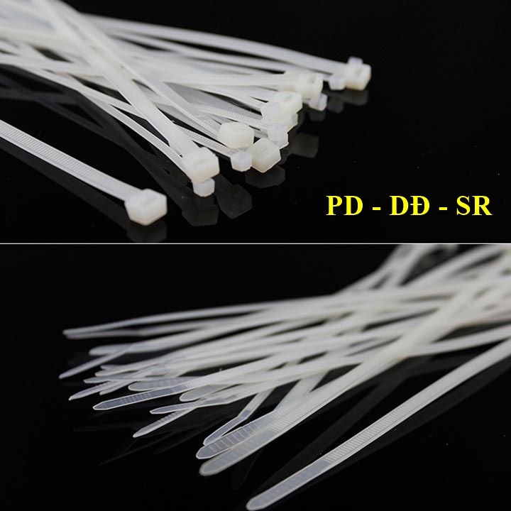 Dây Rút Nhựa 10cm - 15cm - 20cm - 25cm - 30cm Khoảng 80 Sợi 1 Bịch - Siêu Rẻ