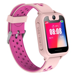 Đồng hồ định vị trẻ em ecoWATCH E2C_Hồng phấn