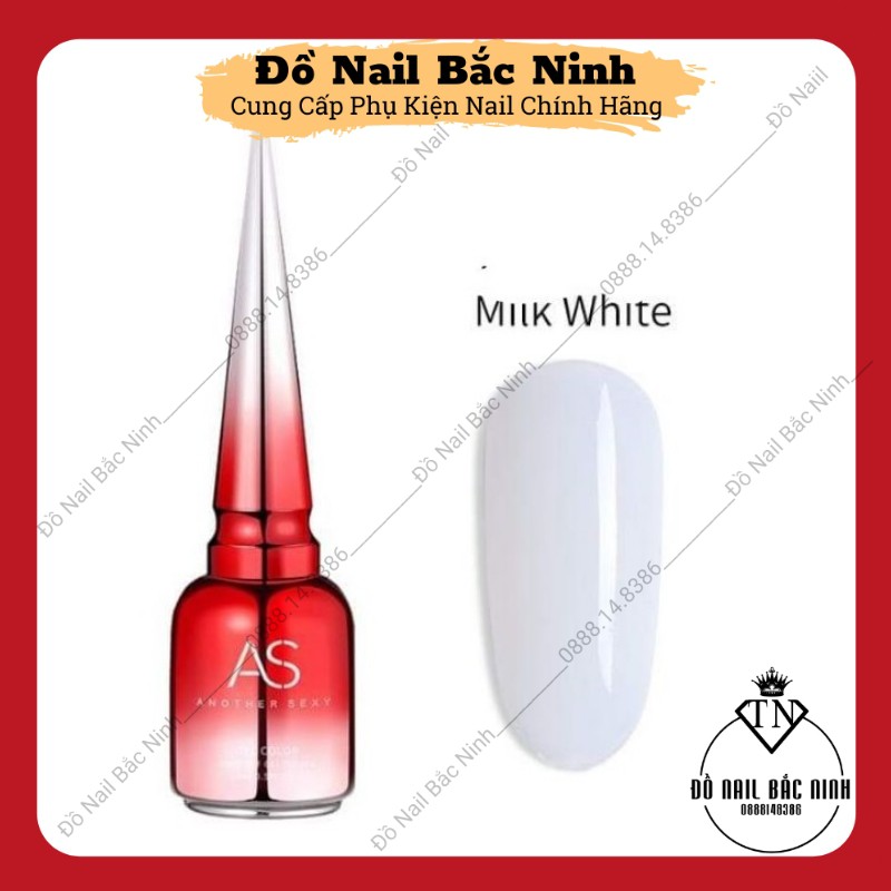 Sơn Đen Trắng Nước Gạo AS Mẫu Chai Đỏ Chính Hãng Chai 15ml