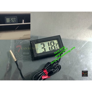 Đồng Đồ Đo Nhệt Độ Hiển thị kỹ thuật số LCD [HÀNG ĐẸP], đồng hồ cảm biến nhiệt độ