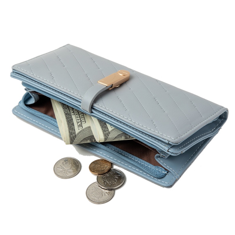 Ví Dài Nữ Thời Trang Có Dây Kéo