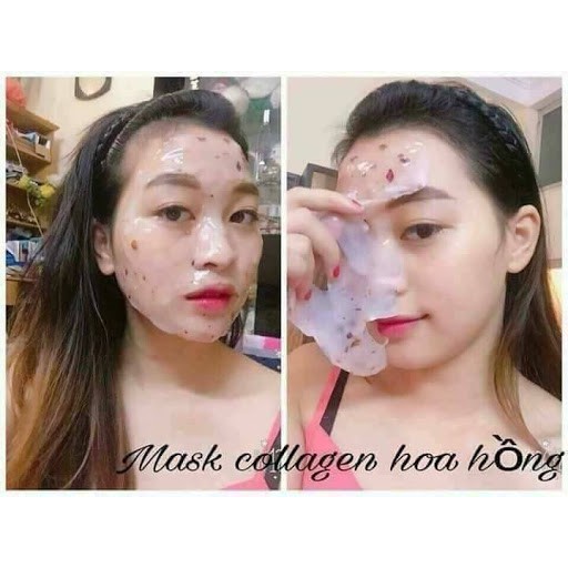 [UY TÍN ] Mặt Nạ Sữa Chua Hoa Hồng Pizu (Mask Sheet Yogurt - Rose Collagen)