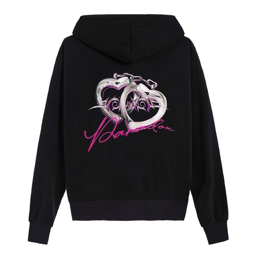 Áo hoodie Paradox LOVE HANDCUFFS HOODIE (Black)