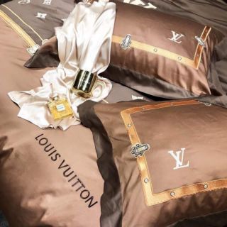 Bộ chăn ga gối lụa ai cập 6 món