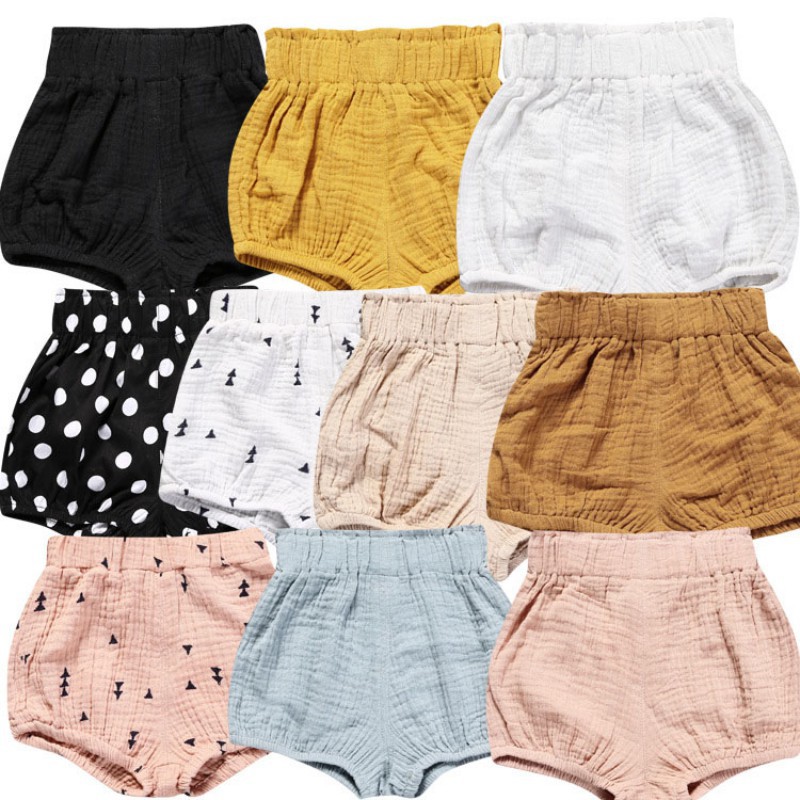 Quần tã cotton xinh xắn dành cho bé