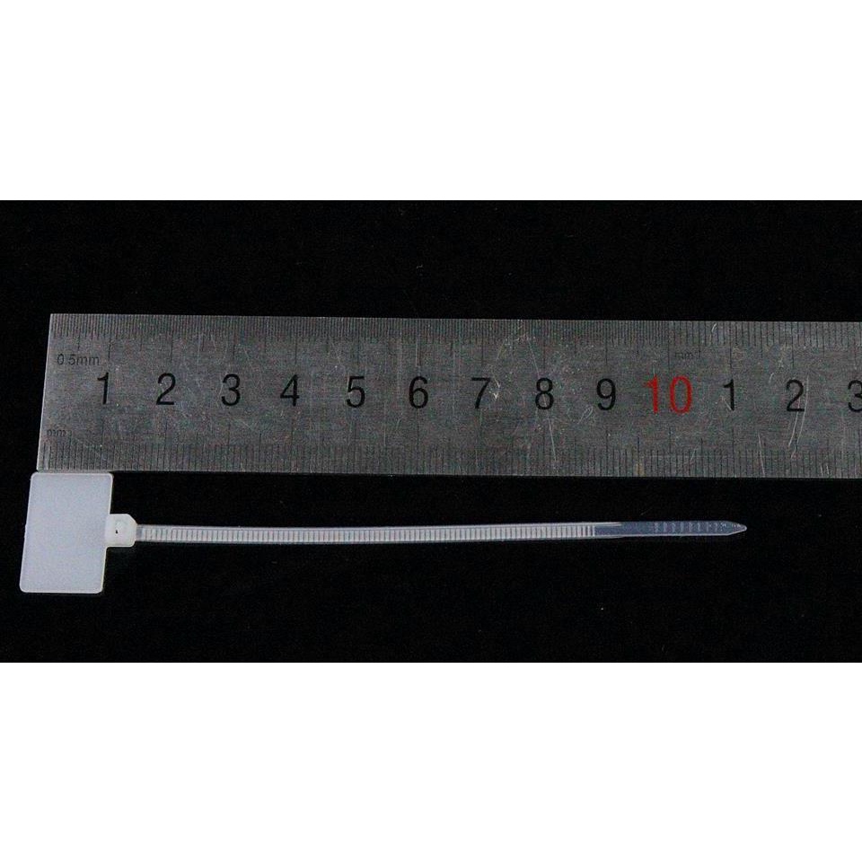 Set 100 Dây Rút Nhựa 2.5 * 100mm Cho Dây Cáp Mạng Ethernet Rj45 Rj12