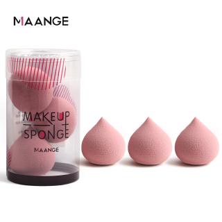 Hộp 3 mút tán kem nền MAANGE mềm mại tiện lợi dành cho