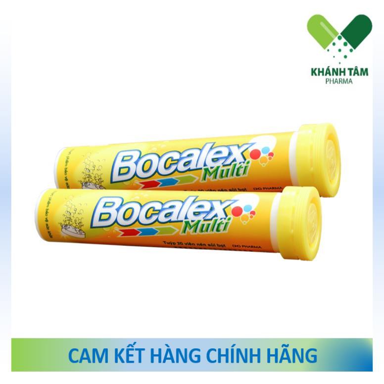 Viên sủi BOCALEX MULTI DHG (Tuýp 20 viên) - Bổ sung vitamin [Beroca, berroca, berocca] _Khánh Tâm