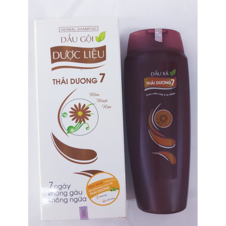 Dầu gội và xả Thái Dương 7 ( 200 ml)