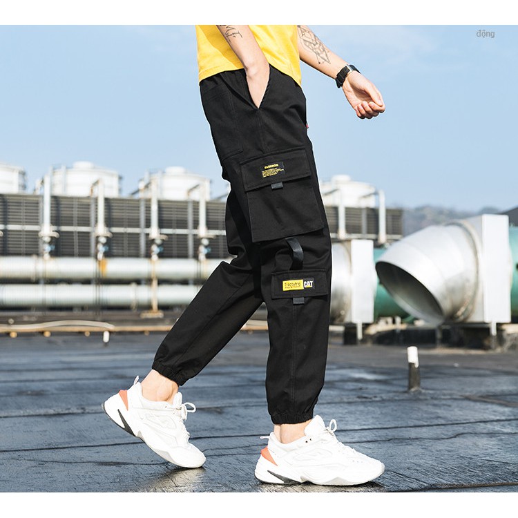 Quần jogger kaki túi hộp phong cách thể thao, năng động, thời trang  JKTHTD