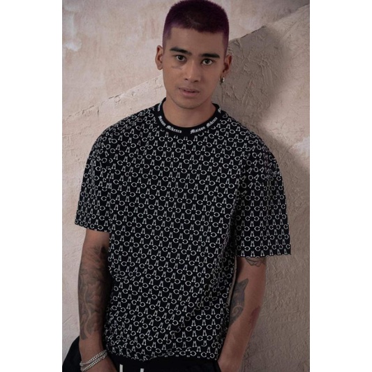 Áo phông nam nữ MIKENCO Monogram Tshirt