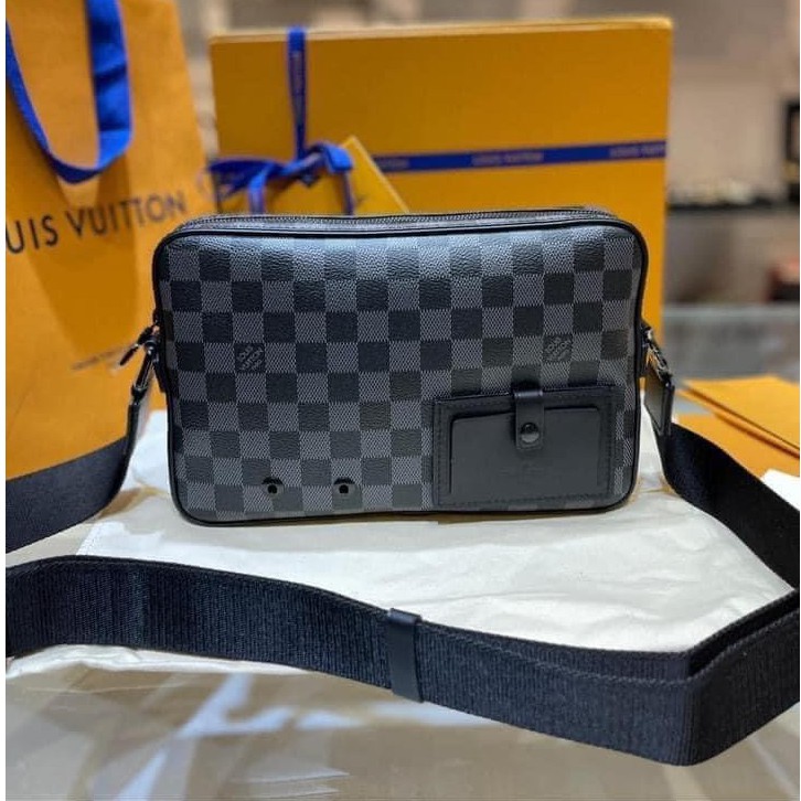 💼HIGH FASHION💼 Túi đeo chéo, túi cặp khóa siêu cấp Alpha Fullbox MLN