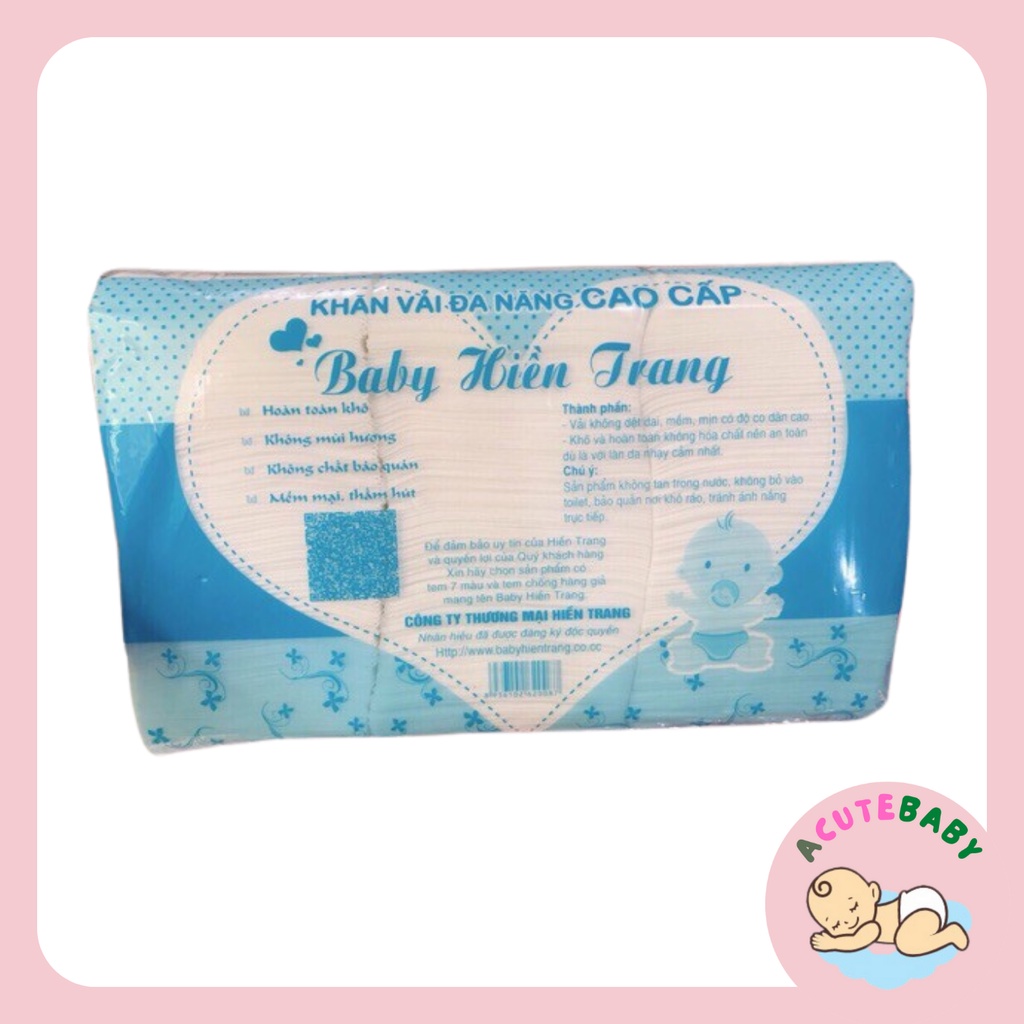 Khăn khô đa năng baby Hiền Trang mẫu mới (sỉ, lẻ)