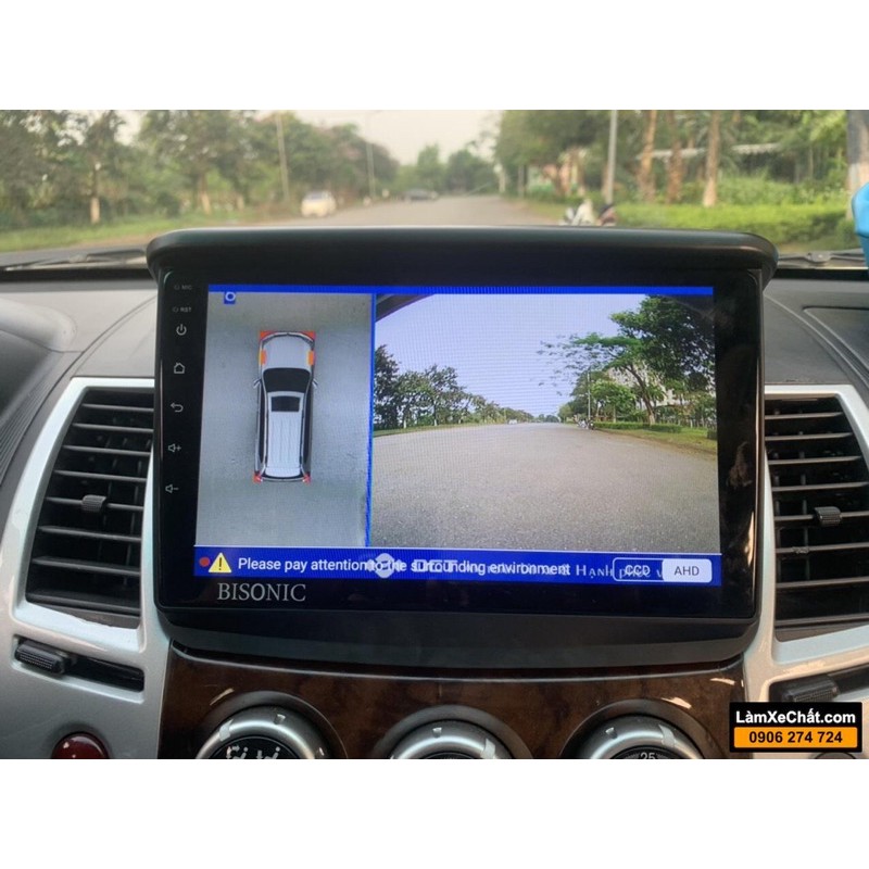 Camera 360 DCT Mitsubishi Pajero Sport bản T1