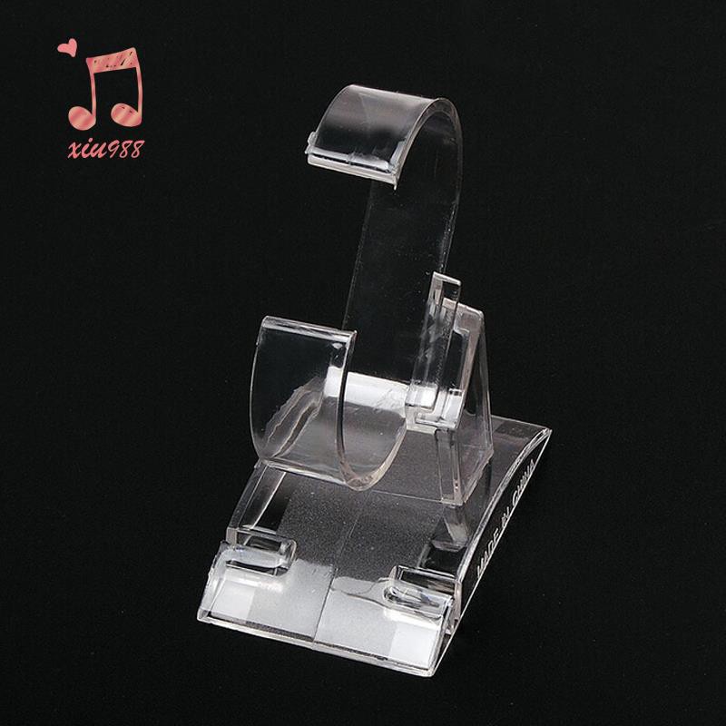 Giá Đỡ Đồng Hồ Đeo Tay Bằng Nhựa Trong Suốt